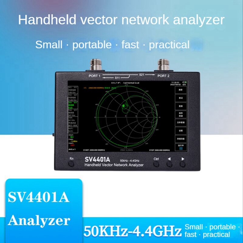 SV4401A 50Khz-4.4Ghz  Ʈũ м, 1001 ĳ ..